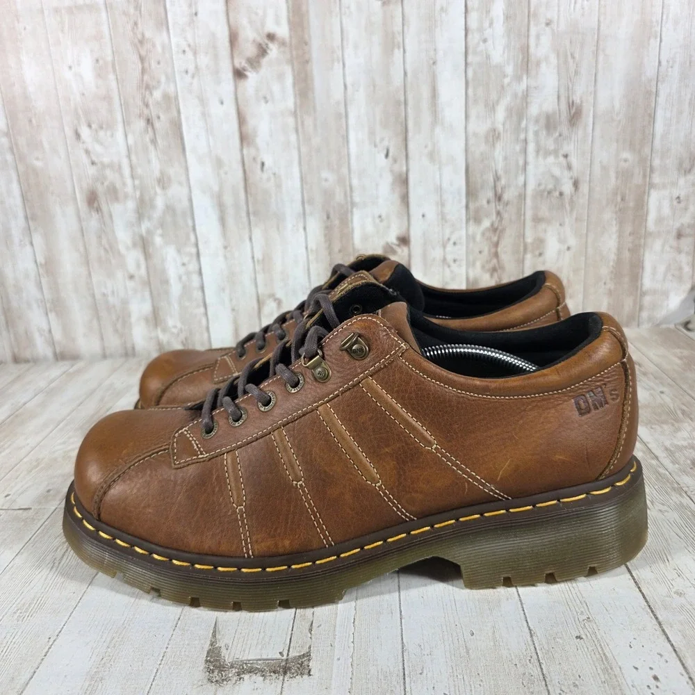 Dr. Martens 11306 y2k Brown Leather Chunky Lug Oxford‎ Shoes Mens 14 US 13 UK